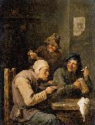 David Teniers the Younger The Hustle-Cap oil on canvas